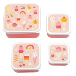 A Little Lovely Company Snackbox Saet, Ice Cream
