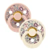 Bibs Liberty 2Pk Colour Latex Str.2, Eloise - Blush Mix