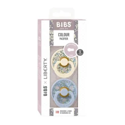 Bibs Liberty 2Pk Colour Latex Str.2, Dusty Blue
