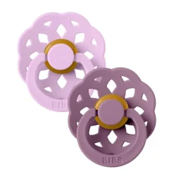 Bibs 2Pk Boheme Latex Str.2, Violet Sky/Mauve