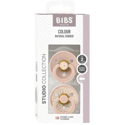 Bibs 2Pk Colour Latex Str.2, Studio Jasmine/Blush Mix