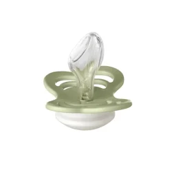 Bibs 2Pk Couture Glow Silikone Str.2, Sage/Cloud