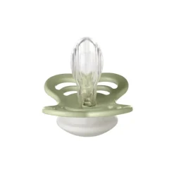 Bibs 2Pk Supreme Glow Silikone Str.1, Sage/Cloud Night