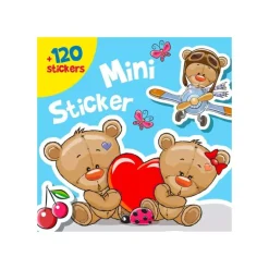 Bolden Mini Stickers Bog - Bamser