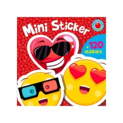 Bolden Mini Stickers Bog - Smileys