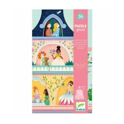 Djeco Gulvpuslespil Prinsessetarn, 36 Brikker