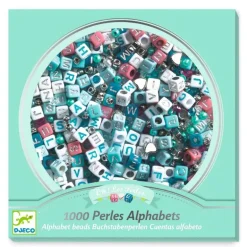 Djeco Perler Alfabet, Silver