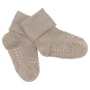 Gobabygo Bambus Non-Slip Sokker 0-6Mdr. - Sand