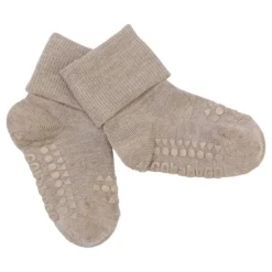 Gobabygo Bambus Non-Slip Sokker 0-6Mdr. - Sand