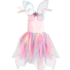 Great Pretenders Rainbow Fairy Kjole, Str.3-4Ar