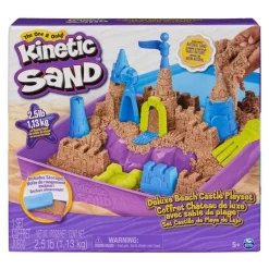 Kinetic Sand Deluxe Beach Castle Playset