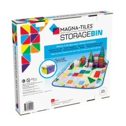 Magna-Tiles 2-I-1 Opbevaringskasse Og Legetaeppe