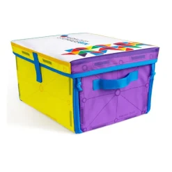 Magna-Tiles 2-I-1 Opbevaringskasse Og Legetaeppe