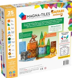 Magna-Tiles Safari Dyr, 25 Dele