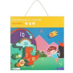 Mieredu Dartspil Med 6 Bolde - Dinosaur