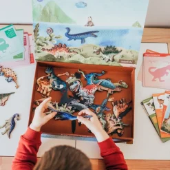 Mieredu Magnetisk Legesaet - Laer Om Dinosaurer