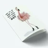 Mouse & Pen A7 Kort Flamingo