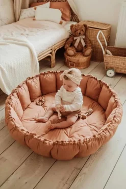 Play&Go Bloom Legetaeppe, Tawny Brown
