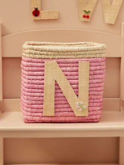 Rice Raffia Klistermærker - N - Blomst
