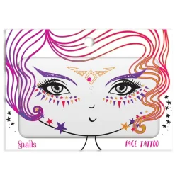 Snails Face Tattoo, Fairy Dust