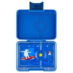 Yumbox Mini Snack Madkasse, Surf Blue/Polar Bear